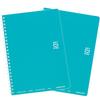 KOKUYO Soft Ring Notebooks [All 2 Colors] 2-Pack, A5, 50 Sheets, Dot Grid, School/Office Supplies