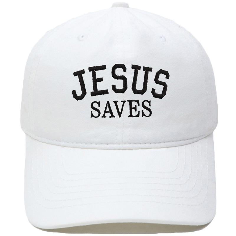 New letter embroidered baseball cap washed retro dad hat European and American men's and women's casual sunshade cap