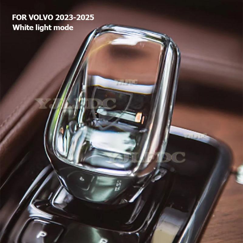 For Volvo 2017-2025 Replacement Crystal Gear Lever Stick Shift Knob Handle Interior Shitfer XC60 XC90 V60 V90 S60 S90 C40
