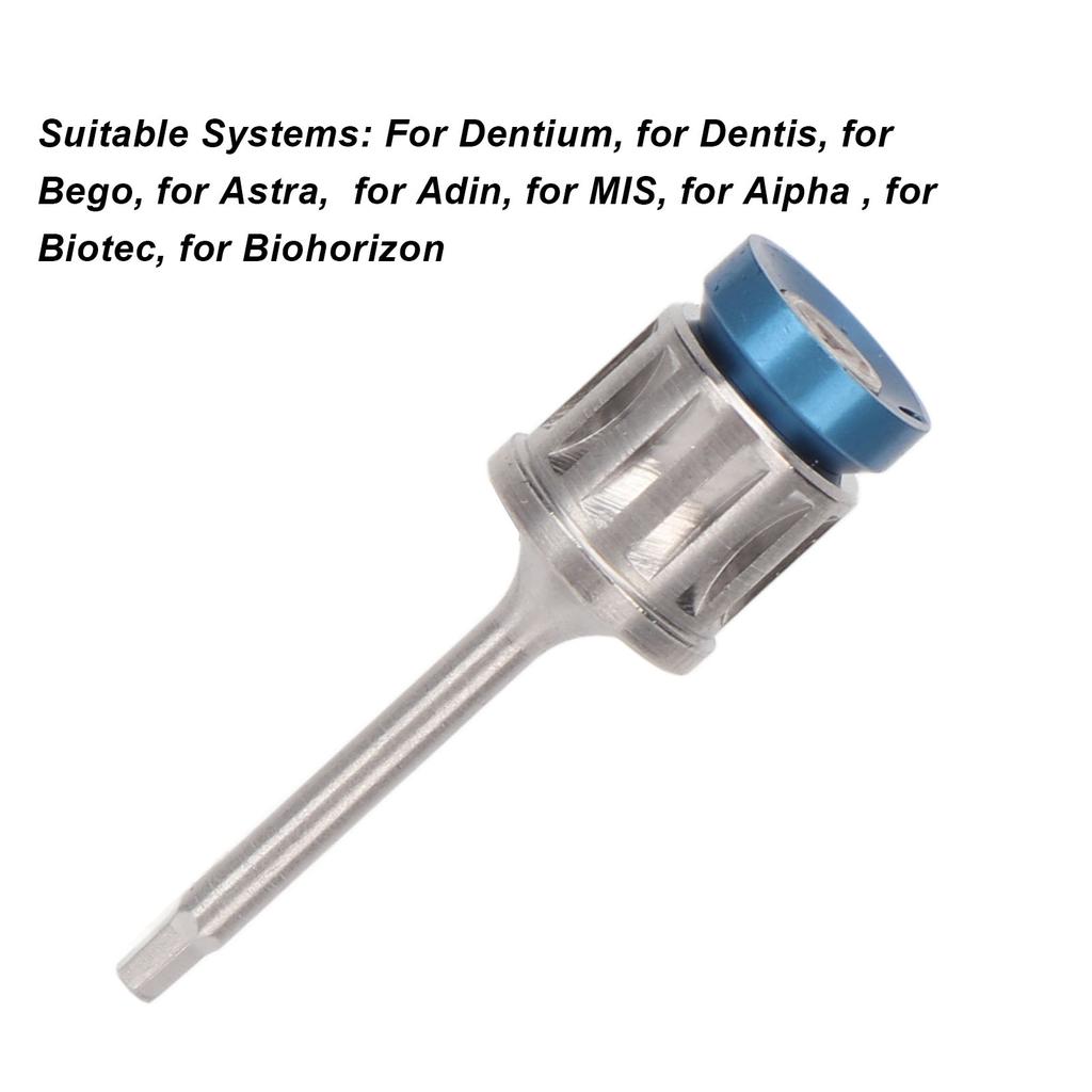 Implant Screwdriver Professional Stainless Steel Portable Dental Implant Screwdriver for Hospital Clinic