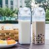 Straw for Sports Square with Brush Kitchen Supplies Drinkware Milk Carton Juice Box Water Bottle