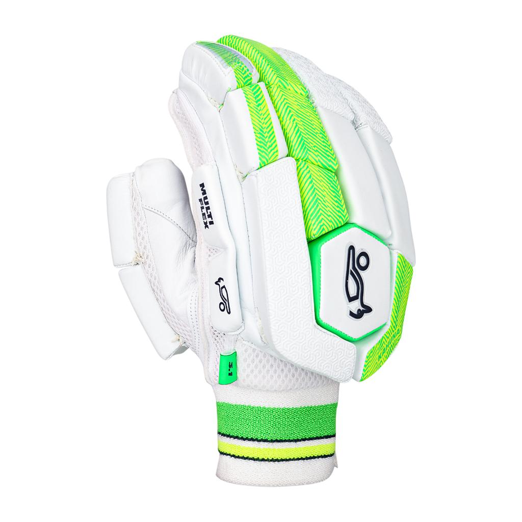 Kookaburra Mens Kahuna 3.1 Leather Palm Right Hand Batting Glove