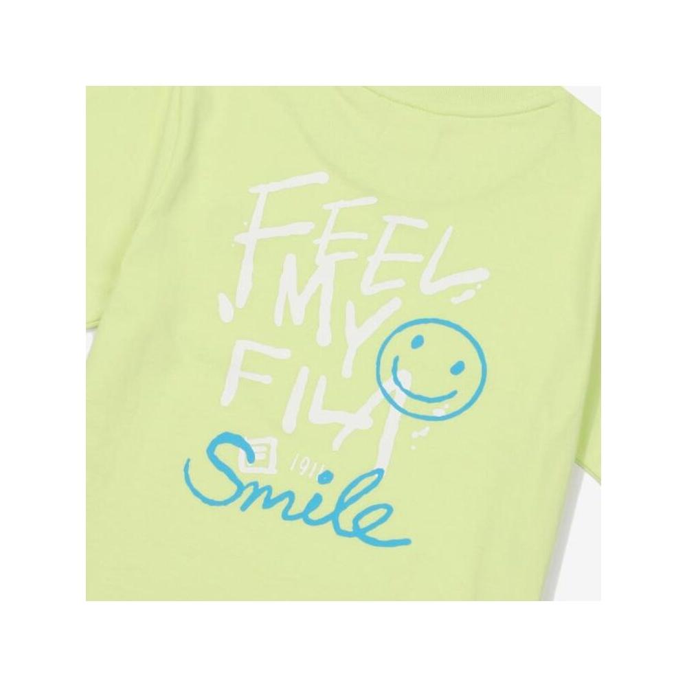 [fila Kids] Футболка с рисунком «Улыбка на спине» Fk2rsf2207x Ple q0zFk2rsf2207xPle