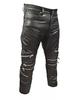 Leather Handmade Stylish Casual Black Men's Leather Pants Genuine Pure Lambskin