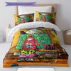 Story Bedding Quilt Set Quilt Cover Pillowcase Home Decoration Birthday Gift (1 * duvet cover + 2 * pillowcase, without core)