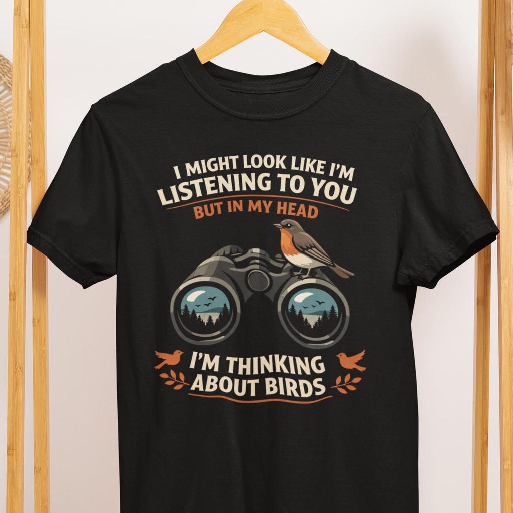 Bird Watching T Shirt Funny Bird Lover Gift Nature Humor Tshirt