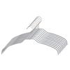 MAWA [MAWA X Seiei Original Laundry Hanger, Silhouette Silver, 10-Piece Set, 120147] Seiei Original MAWA Hangers: Non-Slip Hangers with Stainless Stee