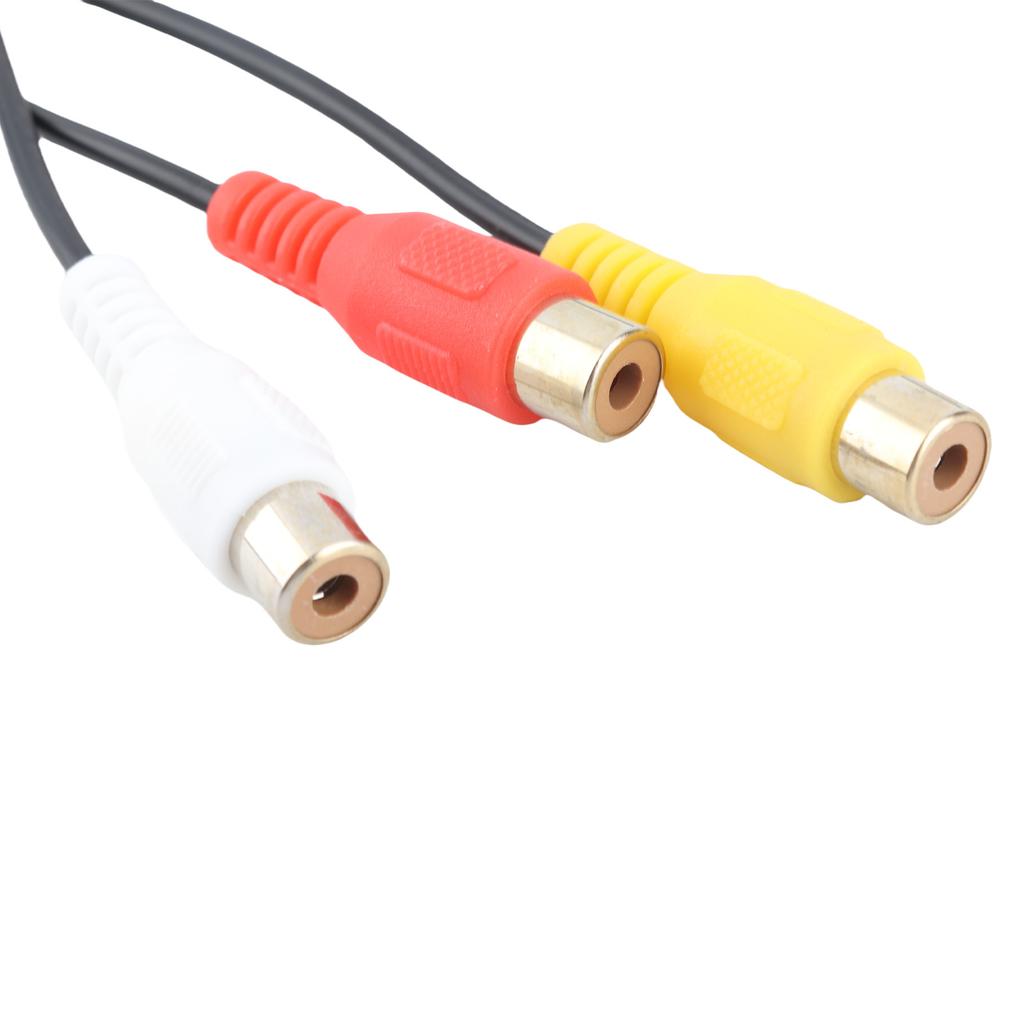 Автомобильный RCA-адаптер VTR-кабель 6-контактный синий A/V-порт Замена для Toyota