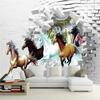 3D настенные фрески обои классические лошади животные пейзаж фреска гостиная телевизор диван фон обои