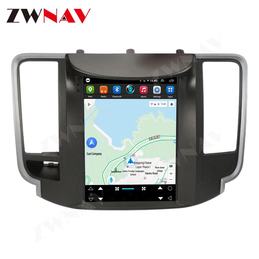 10.4-inch GPS Navigation for Android 10-12 Teana, 32G Storage, 4G Network Compatible