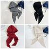 Acrylic Fibers Knitted Hooded Cap Triangular Winter Neckerchief Hat Neck Collar Beanies Cap  Work