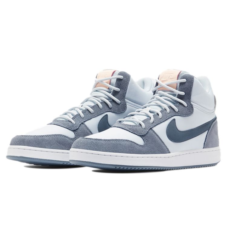 Nike Кроссовки Court Borough Mid Prem White Armory Blue 844907-005