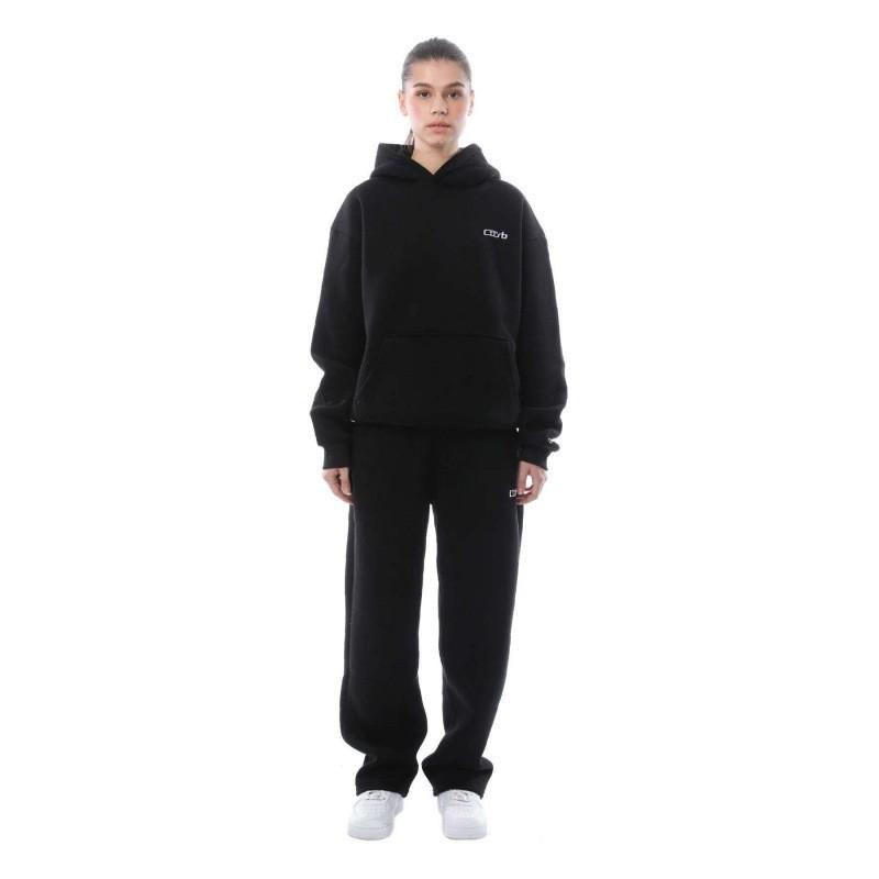 Unisex Oversized Streetwear Hoodie Jogger Set Printed Cotton Blend Loose Fit Casual Tracksuit 2025