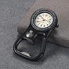 Lancardo Nurse Watch Pocket Watch Analog Luminous Carabiner Black 2 Мужские Женские