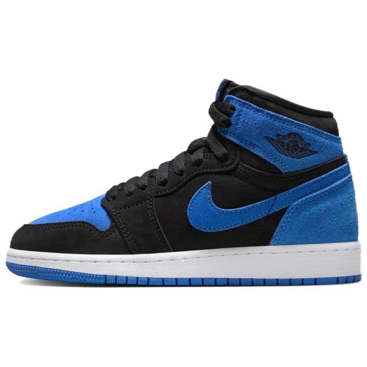 Детские кроссовки Air Jordan 1 Retro High OG GS Royal Reimagined Blue Black Royal-Blue FD1437-042