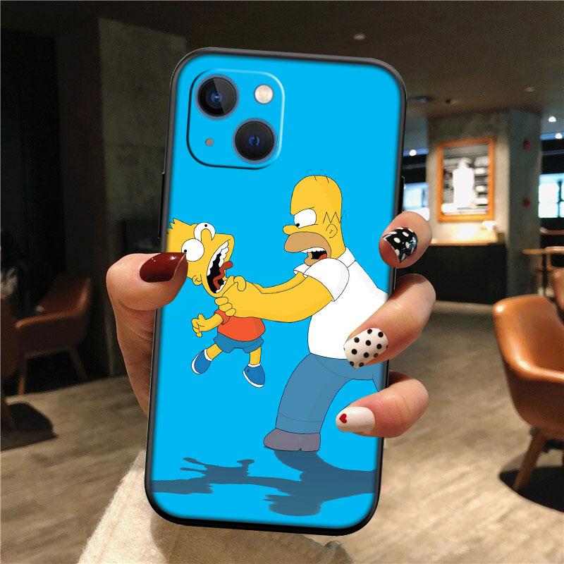 S-Simpsons Shell Phone Case for Samsung Galaxy Note 10 20 S23 S24 S25 Ultra FE Plus Edge Lite A02S A35 A07 A17