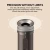 OutIn Fino Portable Electric Coffee 28 Precise Grind Fast Burr Coffee Grinder with and Adjustable Coffee Bean Braun Grinder, Settings, Charging,