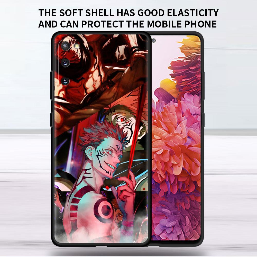 Мягкий чехол для Samsung Galaxy Note 20 Ultra 10 Plus Lite A50 A70 A20 A40 A20e 9 8 A60 A10e Funda, чехол для телефона в стиле аниме Jujutsu Kaisen