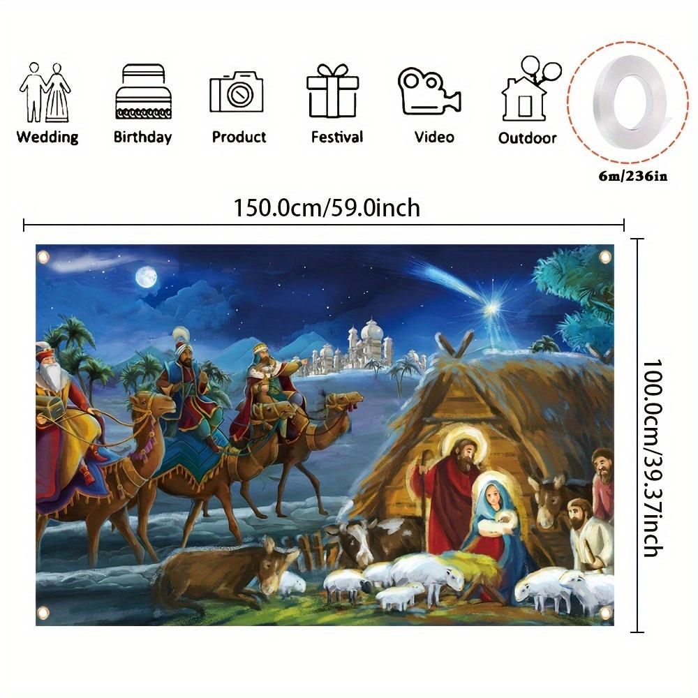 Christmas and New Year Background - Exquisite Christmas Scenes for Outdoor Parties, Home Decors, and Photography