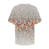 Women's Short Sleeve T Shirts Round Neck Tunic Tops  Tees Blouses Loose Fit  T-Shirts