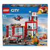 Игровой набор LEGO City Пожарная станция 60215 Строительные блоки для мальчиков