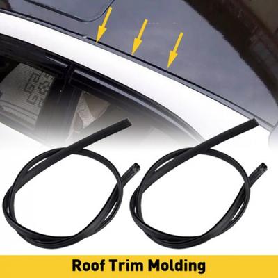 Для Toyota Corolla 2009 2010 2011 2012 2013 Комплект из 2 черных молдингов отделки крыши