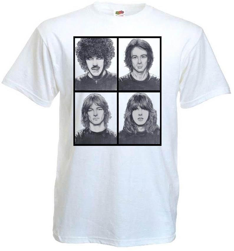26 Thin Lizzy - v36 T-shirt hard rock white all sizes S-5XL Unisex T-Shirt