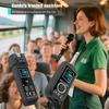 Беспроводная система передатчика и приемника микрофона 2,4G Система адаптера XLR для динамического микрофона Гитарная PA-система DJ-микшер
