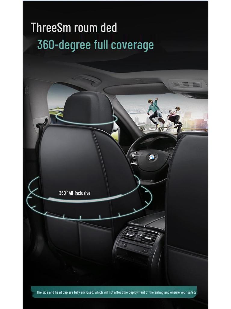 2021 Universal Cartoon Car Seat Cushion & Cover for All Seasons