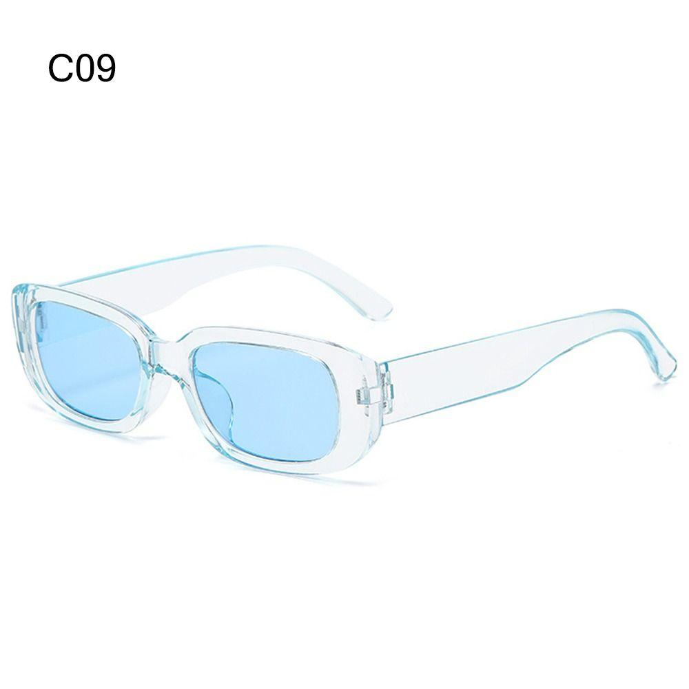 Защита UV400 Y2K солнцезащитные очки конфетного цвета водительские очки прямоугольные солнцезащитные очки для женщин и мужчин