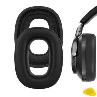Geekria QuickFit Амбушюры, совместимые с Bowers & Wilkin Px8, Px7 S2 (Не подходит для Px7, Px7S2e) Наушники, Амбушюры/Чашки из протеиновой кожи (черный)