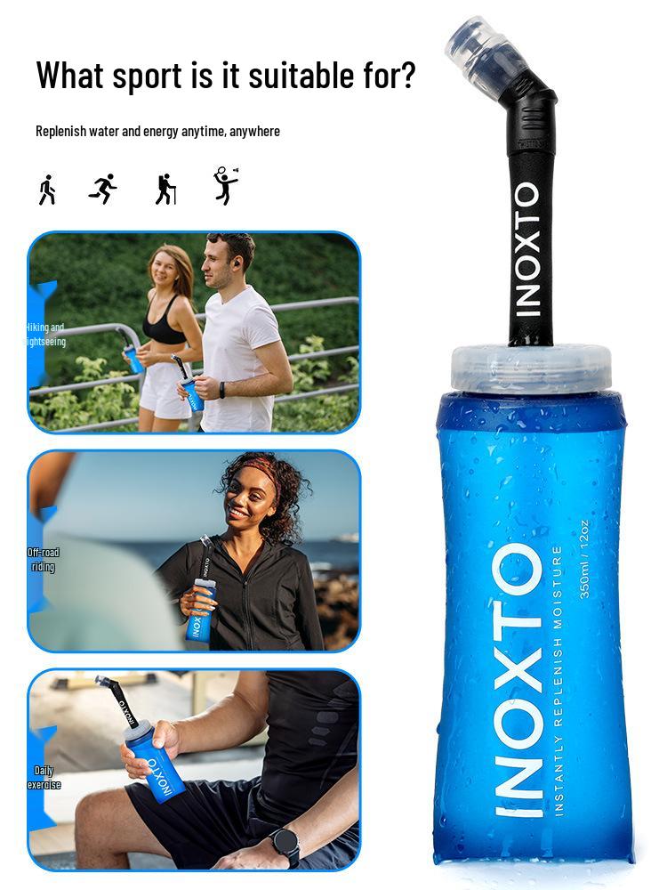 Inoxto Large Capacity Waterproof Sports Water Bottle for Running & Cycling