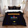 Pacman Classic Arcade Game Print 3Pcs Bedding Setduvet Cover With 2 Bedropillowcase Home Birthday Gift