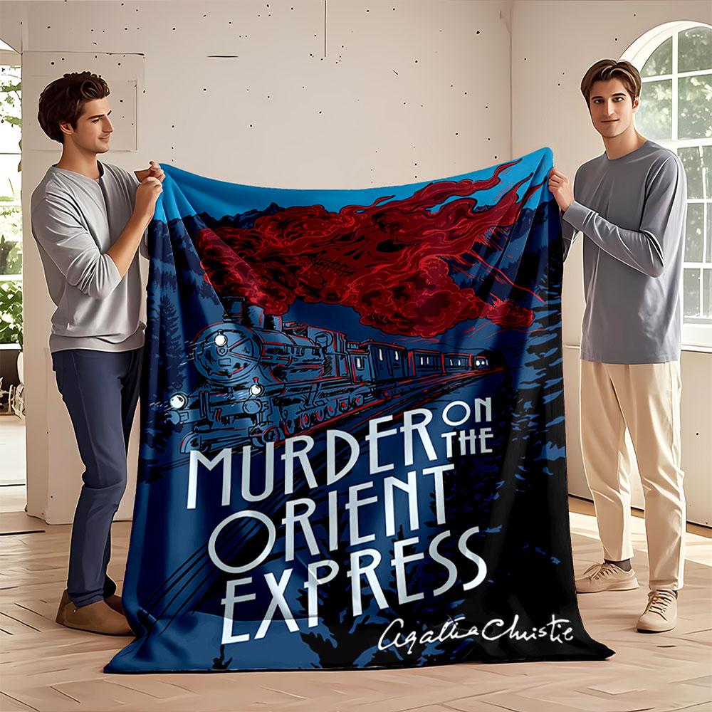 Murder on the Orient Express Blanket for all seasons blanket lunch break throw gift