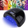 48W UV LED Lamp Nail Dryer Dual Light Source Gel Polish Lamp Light Manicure Curing Black