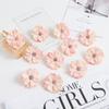 50Pcs Artificial Flowers Cheap Pink Daisy Head Mini Home Wedding Decorations Diy Scrapbook Fake Plant Christmas Wreath Headdress
