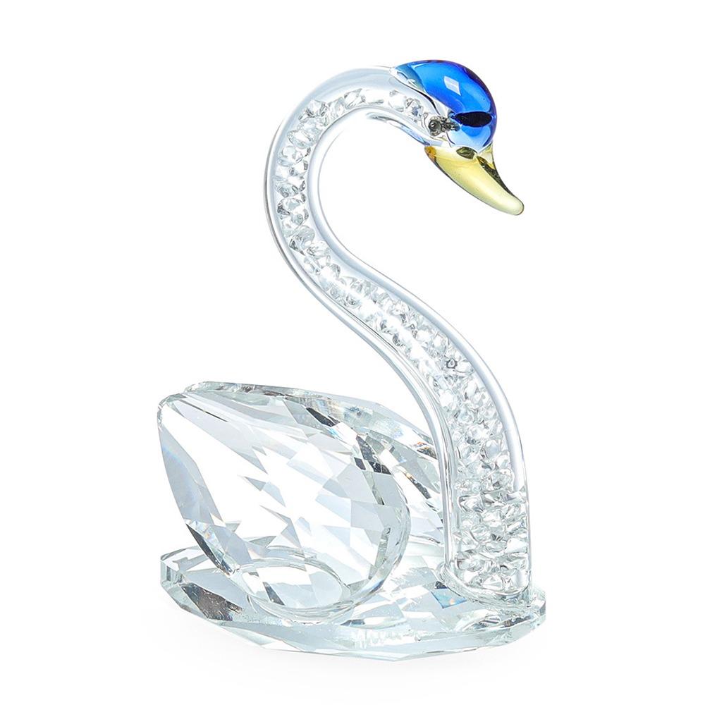 Творческие лебеди, поделки, украшение для рабочего стола, стеклянные фигурки лебедей, гостиная