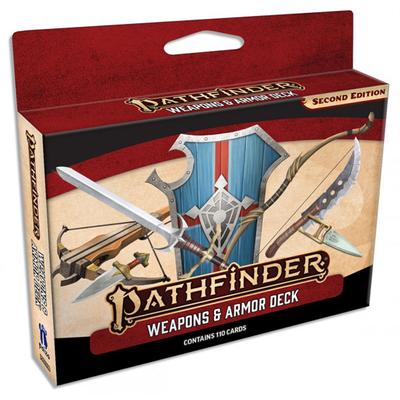 Pathfinder Оружие и доспехи Колода РПГ (2-е издание)