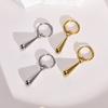 1pc Fashion Japan Anime Water Drop Earrings for Women Men's Pendant Hoop Earrings Simple Cosplay Party Jewelry Gift