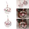 Hollowed Out Christmas Tree Pendant Rudolph Christmas Decoration Christmas Wooden Pendant  Festival