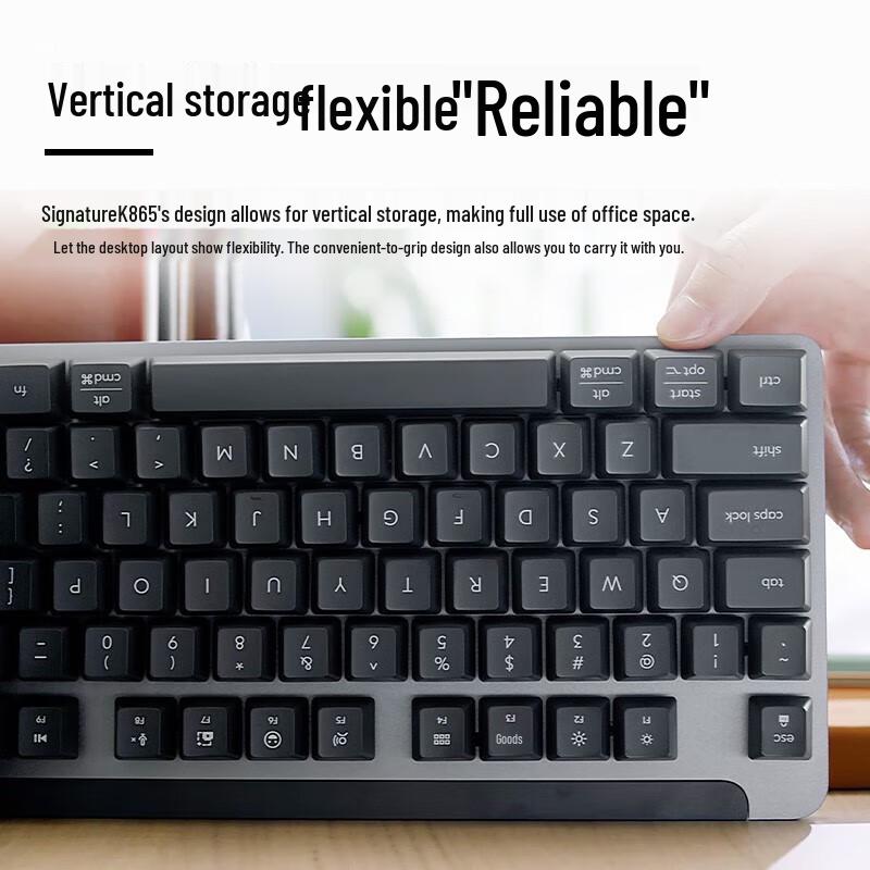 Logitech K865 Wireless Mechanical Keyboard with TTC Red Switches