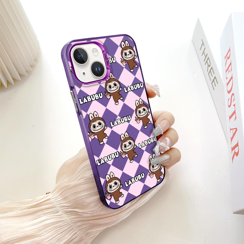 Модный красочный серебристый двусторонний чехол для телефона, мягкий край, жесткий чехол, полная защита, противоударный чехол для телефона для Samsung A16 A55 Xiaomi Redmi 14C Poco C75