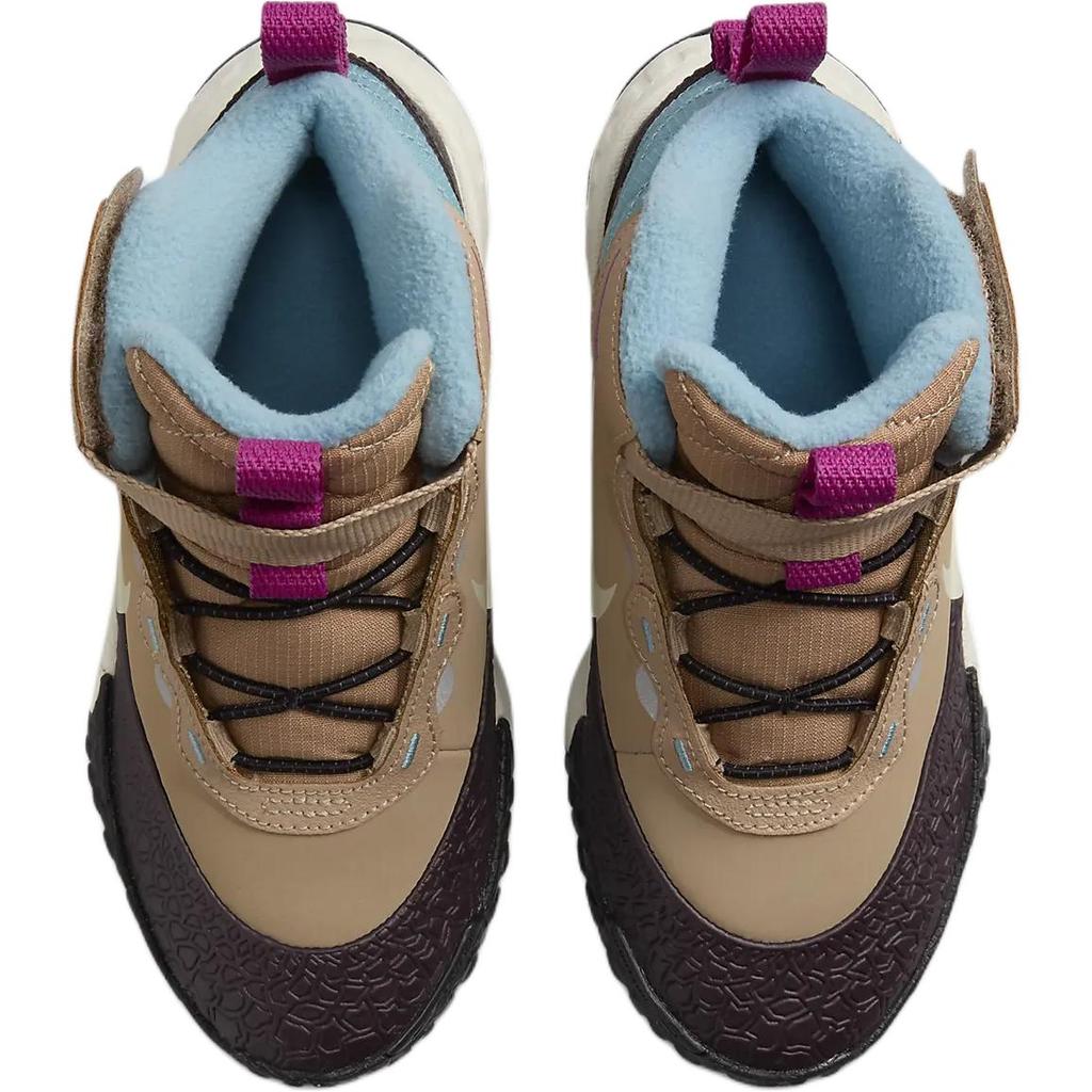 Nike Terrascout PS Hemp Denim Turquoise Kids Sneakers Brown Burgundy-Ash Pale-Ivory FV4174-200