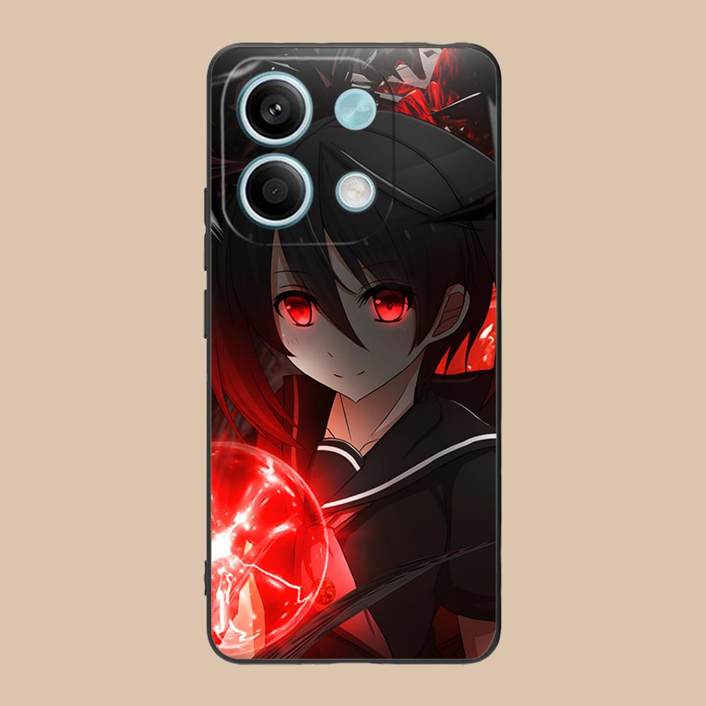Матовый ТПУ чехол для мобильного телефона Akame Kurome для POCO F8 F7 F6 F5 F4 F3 F2 Pro GT C75 C71 C65 C61 C40 Pro Ultra Цветная крышка