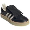 Adidas Originals Samba Abrasion Resistant Low top Skateboard Shoes Unisex Black White JR0904