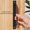 Pack of 2 Practical Sliding Door Handles Hole Center Aluminum Alloy with Mounting Screws for Indoor Outdoor Use