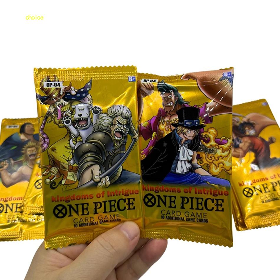 Горячая Аниме One Piece 300 шт./Коробка Карты Английский Пробуждение Новой Эры Коллекционная Карточная Игра Коллекция Боевой Бустер Игрушка Рождественские Подарки