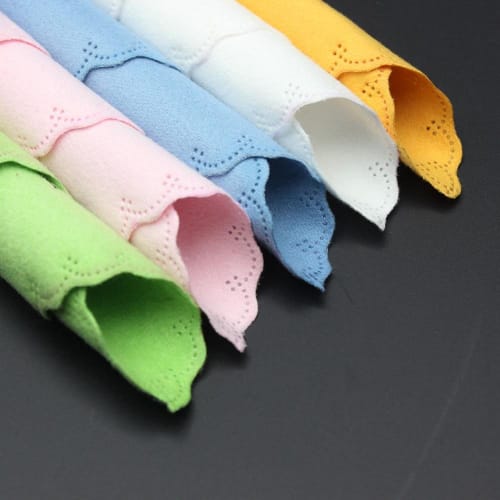 5-Piece Ultra-Fine Fiber Cleaning Cloth Set, Double-Sided, for Instrument Maintenance, Guitar, Piano, and Violin, Lens and Eyeglass Cleaning, LCD Scre