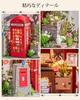 Rolife 3D Wooden Telephone Booth Model with LED Interior Atmosphere Craft DIY No Glue Time Educational Suitable for Middle Ages STEM Official Puzzle,