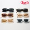 Damen Luxus Vintage Rechteckige Sonnenbrille Kleiner Rahmen Klassisch Quadratisch Schutzbrille Oculos Sonnenbrillen